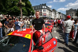 Tim MULLEN Ferrari 430 team Scuderia Ecosse SPA PARADE AMBIANCE