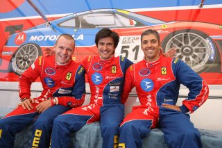 BRUNI ORTELLI AGUAS Ferrari F430 team AF Corse Motorola Pole Position