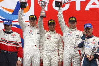 COLLARD MALUCELLI LIEB Porsche RSR 997 team BMS SCUDERIA ITALIA PODIUM GT2