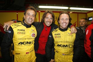 Jean Denis DELETRAZ Stephane RATEL Mike HEZEMANSCorvette C6R team Carsport Holland 