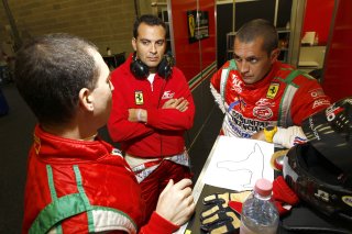 MARCO CIOCI - NIKI CADEI / FERRARI F430 GT2 N1 TEAM AF CORSE / AMBIANCE - PORTRAIT