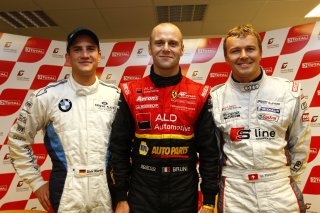 DIRK WERNER - GIANMARIA BRUNI - MARCEL FASSLER / POLE POSITION