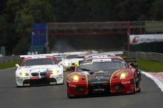 2	ERIC VAN DE POELE - BERT LONGIN - TONI VILANDER - GIANMARIA BRUNI / FERRARI F430 GT2 N2 TEAM AF CO