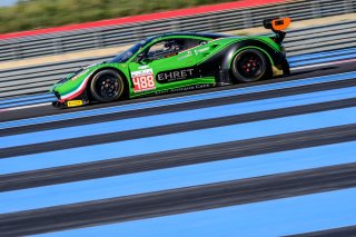 #488 Rinaldi Racing DEU Ferrari 488 GT3 AM Cup Rick Yoon KOR Pierre Ehret DEU Rory Penttinen FIN, Bronze Test
