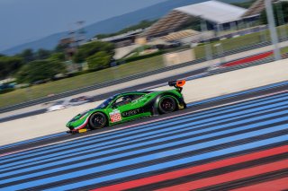 #488 Rinaldi Racing DEU Ferrari 488 GT3 AM Cup Rick Yoon KOR Pierre Ehret DEU Rory Penttinen FIN, Bronze Test
