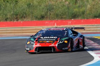 #27 Daiko Lazarus Racing ITA Lamborghini Huracan GT3 Pro-Am Cup Giuseppe Cipriani ITA Miguel Ramos PRT Fabrizio Crestani ITA, Bronze Test
