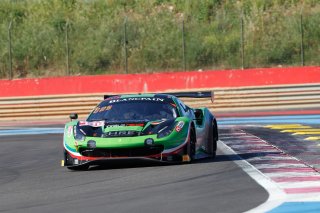 #488 Rinaldi Racing DEU Ferrari 488 GT3 AM Cup Rick Yoon KOR Pierre Ehret DEU Rory Penttinen FIN, Bronze Test
