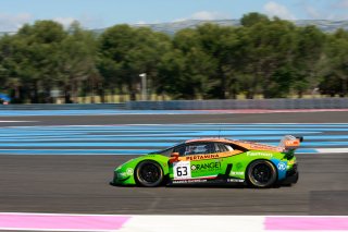 #63 GRT Grasser Racing Team AUT Lamborghini Huracan GT3 - Mirko Bortolotti ITA Christian Engelhart DEU Andrea Caldarelli ITA, Free Practice
