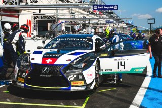 #14 Emil Frey Lexus Racing CHE Lexus RC F GT3 - Marco Seefried DEU Christian Klien AUT Albert Costa ESP, Pre-Qualifying Session
