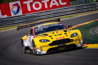 #100 Brussels Racing BEL Aston Martin V12 Vantage Pro-Am Cup Tim Verbergt BEL Koen Wauters BEL Sam Dejonghe BEL Nicolas Van Dierendonck BEL, Bronze Test
