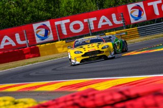 #100 Brussels Racing BEL Aston Martin V12 Vantage Pro-Am Cup Tim Verbergt BEL Koen Wauters BEL Sam Dejonghe BEL Nicolas Van Dierendonck BEL, Bronze Test
