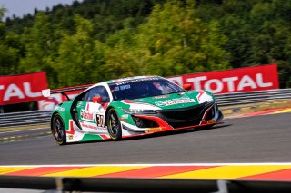 #30 Castrol Honda Racing ITA Acura Honda NSX GT3 Pro-Am Cup Riccardo Patrese ITA Loic Depailler FRA Bertrand Baguette BEL Esteban Guerrieri ARG, Bronze Test
