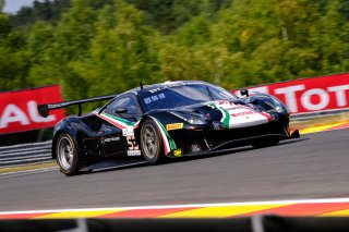 #53 AF Corse ITA Ferrari 488 GT3 Pro-Am Cup Niek Hommerson NDL Louis Machiels BEL Andrea Bertolini ITA Marco Cioci ITA, Bronze Test

