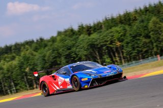 #75 T2 Motorsport SGP Ferrari 488 GT3 AM Cup Gregory Teo SGP David Tjiptobiantoro IDN Christian Colombo ITA Matteo Cressoni ITA, Bronze Test
