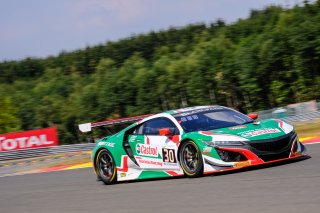 #30 Castrol Honda Racing ITA Acura Honda NSX GT3 Pro-Am Cup Riccardo Patrese ITA Loic Depailler FRA Bertrand Baguette BEL Esteban Guerrieri ARG, Bronze Test
