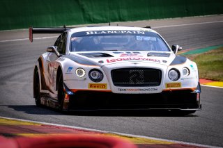 #31 Team Parker Racing GBR Bentley Continental GT3 Pro-Am Cup Seb Morris GBR Derek Pierce GBR Rob Smith GBR Andy Meyrick GBR, Bronze Test

