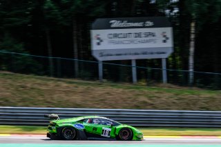 #18 Antonelli Motorsport ITA Lamborghini Huracan GT3 Pro-Am Cup Juan Perez USA Gianluca Giraudi ITA Loris Spinelli ITA Altoè Giacomo ITA, Bronze Test
