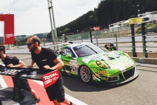 #540 Black Swan Racing USA Porsche 911 GT3 R Pro-Am Cup Tim Pappas USA Jeroen Bleekemolen NDL Marc Lieb DEU Marc Miller USA, Pitlane Ambiance
