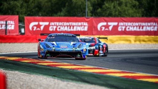 #75 T2 Motorsport SGP Ferrari 488 GT3 AM Cup Gregory Teo SGP David Tjiptobiantoro IDN Christian Colombo ITA Matteo Cressoni ITA, Free Practice
 | SRO /  Kevin Pecks