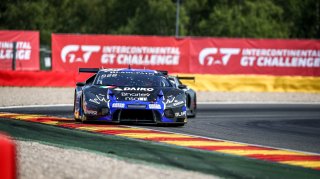 #28 Daiko Lazarus Racing ITA Lamborghini Huracan GT3 Silver Cup Arno Santamato FRA Stefano Gattuso ITA Nicolas Pohler DEU Fabrizio Crestani ITA, Free Practice
