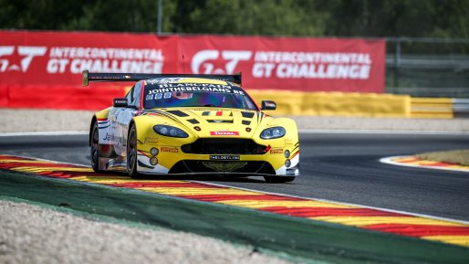 #100 Brussels Racing BEL Aston Martin V12 Vantage Pro-Am Cup Nicolas Van Dierendonck BEL Koen Wauters BEL Tim Verbergt BEL Sam Dejonghe BEL, Free Practice
 | SRO /  Kevin Pecks