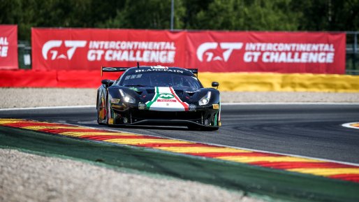 #53 AF Corse ITA Ferrari 488 GT3 Pro-Am Cup Niek Hommerson NDL Louis Machiels BEL Marco Cioci ITA Andrea Bertolini ITA, Free Practice
 | SRO /  Kevin Pecks