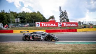 #78 Barwell Motorsport GBR Lamborghini Huracan GT3 Silver Cup Michele Beretta ITA Rik Breukers  NDL Sandy Mitchell GBR Martin Kodric HRV, Free Practice
 | SRO /  Kevin Pecks