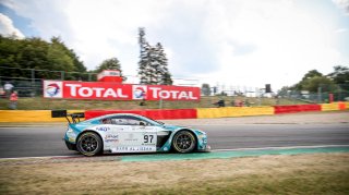 #97 Oman Racing with TF Sport OMN Aston Martin V12 Vantage Silver Cup Ahmad Al Harthy OMN Euan Mckay GBR Charlie Eastwood IRL Ross Gunn GBR, Free Practice
