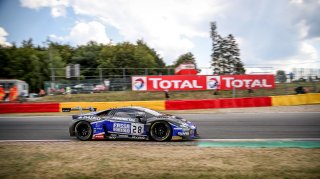 #28 Daiko Lazarus Racing ITA Lamborghini Huracan GT3 Silver Cup Arno Santamato FRA Stefano Gattuso ITA Nicolas Pohler DEU Fabrizio Crestani ITA, Free Practice
 | SRO /  Kevin Pecks