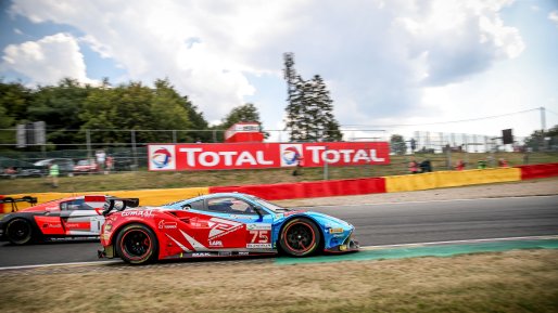 #75 T2 Motorsport SGP Ferrari 488 GT3 AM Cup Gregory Teo SGP David Tjiptobiantoro IDN Christian Colombo ITA Matteo Cressoni ITA, Free Practice
 | SRO /  Kevin Pecks