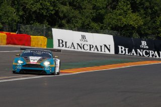 #97 Oman Racing with TF Sport OMN Aston Martin V12 Vantage Silver Cup Ahmad Al Harthy OMN Euan Mckay GBR Charlie Eastwood IRL Ross Gunn GBR, Free Practice
