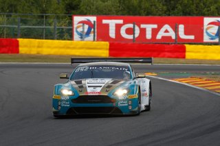 #97 Oman Racing with TF Sport OMN Aston Martin V12 Vantage Silver Cup Ahmad Al Harthy OMN Euan Mckay GBR Charlie Eastwood IRL Ross Gunn GBR, Free Practice
