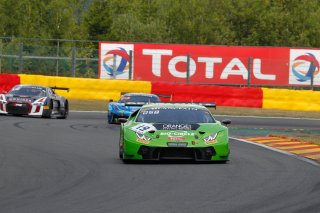 #19 GRT Grasser Racing Team AUT Lamborghini Huracan GT3 - - - Ezequiel Perez Companc ARG Raffaelle Giammaria ITA Marco Mapelli ITA, Free Practice

