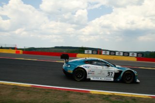 #97 Oman Racing with TF Sport OMN Aston Martin V12 Vantage Silver Cup Ahmad Al Harthy OMN Euan Mckay GBR Charlie Eastwood IRL Ross Gunn GBR, Free Practice
