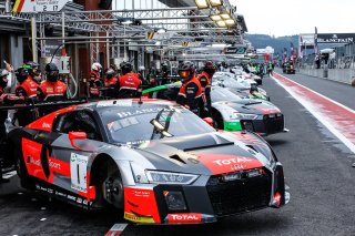 #1 Audi Sport Team WRT BEL Audi R8 LMS - - - Dries Vanthoor BEL Alex Riberas ESP Christopher Mies DEU, #98 ROWE Racing DEU BMW M6 GT3 - - - Ricky Collard GBR Marco Wittmann DEU Jesse Krohn FIN, Pre-Qualifing
