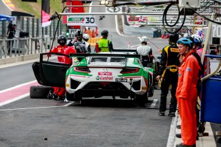 #30 Castrol Honda Racing ITA Acura Honda NSX GT3 Pro-Am Cup Riccardo Patrese ITA Loic Depailler FRA Esteban Guerrieri ARG Bertrand Baguette BEL, Pre-Qualifing
