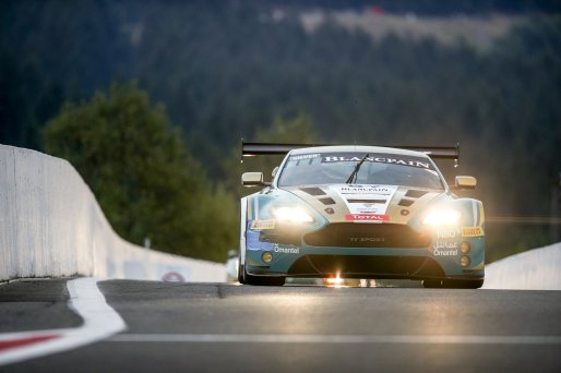 #97 Oman Racing with TF Sport OMN Aston Martin V12 Vantage Silver Cup Ahmad Al Harthy OMN Euan Mckay GBR Charlie Eastwood IRL Ross Gunn GBR, qualifying
 | SRO /  Kevin Pecks
