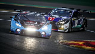 #77 Barwell Motorsport GBR Lamborghini Huracan GT3 AM Cup Adrian Amstutz CHE Leo Machitski RUS Richard Abra GBR Patrick Kujala  FIN, qualifying
