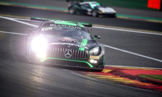 #43 Mercedes-AMG Team Strakka Racing GBR Mercedes-AMG GT3 - - - Maxi Buhk DEU Alvaro Parente PRT Maxi Götz DEU, qualifying
 | SRO /  Kevin Pecks