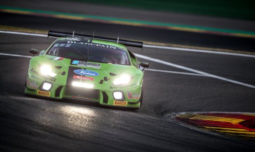 #18 Antonelli Motorsport ITA Lamborghini Huracan GT3 Pro-Am Cup Juan Perez USA Gianluca Giraudi ITA Loris Spinelli ITA Giacomo Altoè  ITA, qualifying
 | SRO /  Kevin Pecks