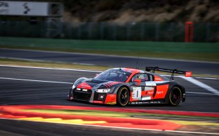 #1 Audi Sport Team WRT BEL Audi R8 LMS - - - Dries Vanthoor BEL Alex Riberas ESP Christopher Mies DEU, superpole
 | SRO /  Kevin Pecks