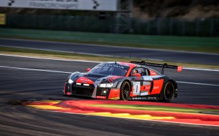 #1 Audi Sport Team WRT BEL Audi R8 LMS - - - Dries Vanthoor BEL Alex Riberas ESP Christopher Mies DEU, superpole
 | SRO /  Kevin Pecks