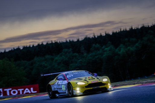 #100 Brussels Racing BEL Aston Martin V12 Vantage Pro-Am Cup Nicolas Van Dierendonck BEL Koen Wauters BEL Tim Verbergt BEL Sam Dejonghe BEL, Morning, Race
 | SRO / Dirk Bogaerts Photography