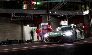 #30 Castrol Honda Racing ITA Acura Honda NSX GT3 Pro-Am Cup Riccardo Patrese ITA Loic Depailler FRA Esteban Guerrieri ARG Bertrand Baguette BEL, Race
