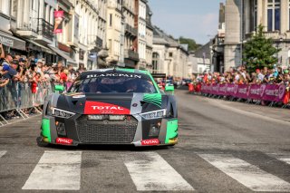 #2 Audi Sport Team WRT BEL Audi R8 LMS - - - René Rast DEU Nico Müller CHE Robin Frijns NDL, Spa City Parade
 | SRO Motorsports Group