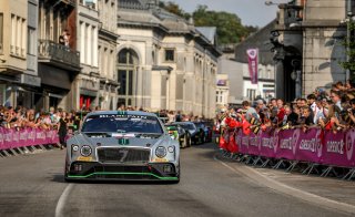 #7 Bentley Team M-Sport GBR Bentley Continental GT3 - - - Jordan Pepper ZAF Steven Kane GBR Jules Gounon FRA, Spa City Parade
 | SRO /  Kevin Pecks