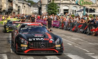 #44 Strakka Racing GBR Mercedes-AMG GT3 - - - Rubens Barrichello BRA Christian Vietoris DEU Felipe Fraga BRA, Spa City Parade
 | SRO /  Kevin Pecks