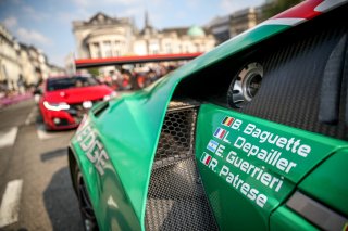 #30 Castrol Honda Racing ITA Acura Honda NSX GT3 Pro-Am Cup Riccardo Patrese ITA Loic Depailler FRA Esteban Guerrieri ARG Bertrand Baguette BEL, Spa City Parade
