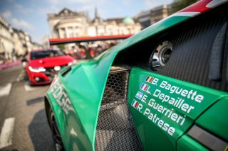 #30 Castrol Honda Racing ITA Acura Honda NSX GT3 Pro-Am Cup Riccardo Patrese ITA Loic Depailler FRA Esteban Guerrieri ARG Bertrand Baguette BEL, Spa City Parade
 | SRO /  Kevin Pecks