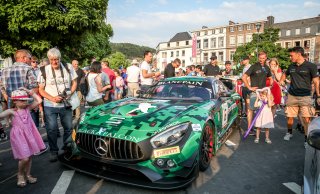 #6 BLACK FALCON DEU Mercedes-AMG GT3 Silver Cup Abdulaziz Al Faisal SAU Hubert Haupt*** DEU Manuel Metzger DEU Gabriele Piana ITA, Spa City Parade
 | SRO /  Kevin Pecks